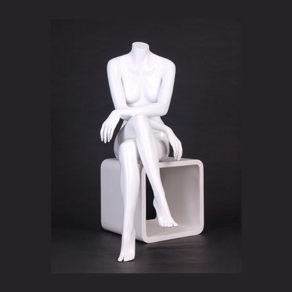 Headless ABS Mannequin Sitting